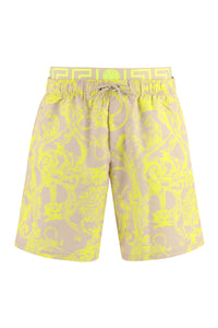 Printed swim shorts